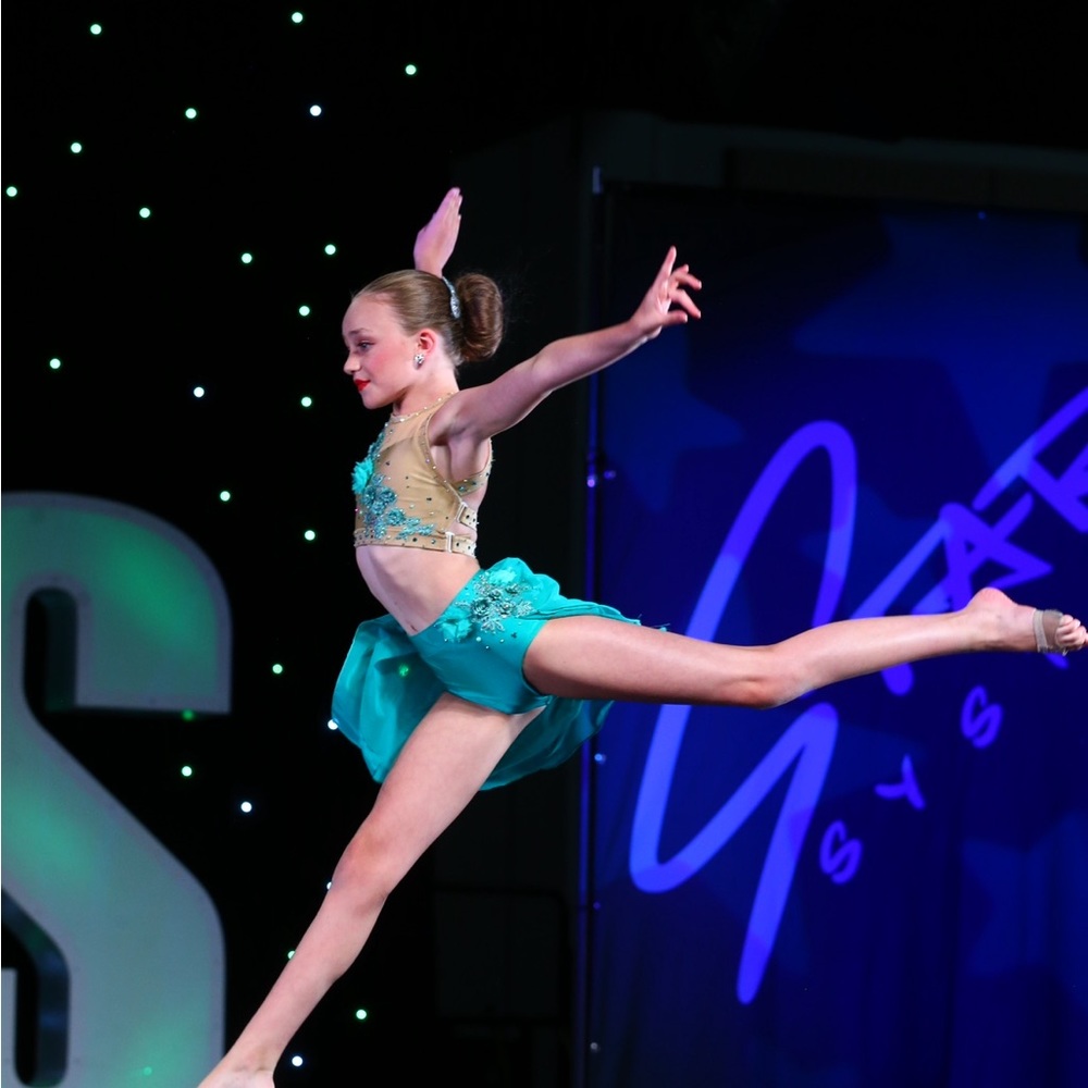 Costume lyrical girls dance costume